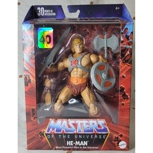 He-Man, Masters of the Universe, 40th anniversary, action figure, MOTU, Mattel